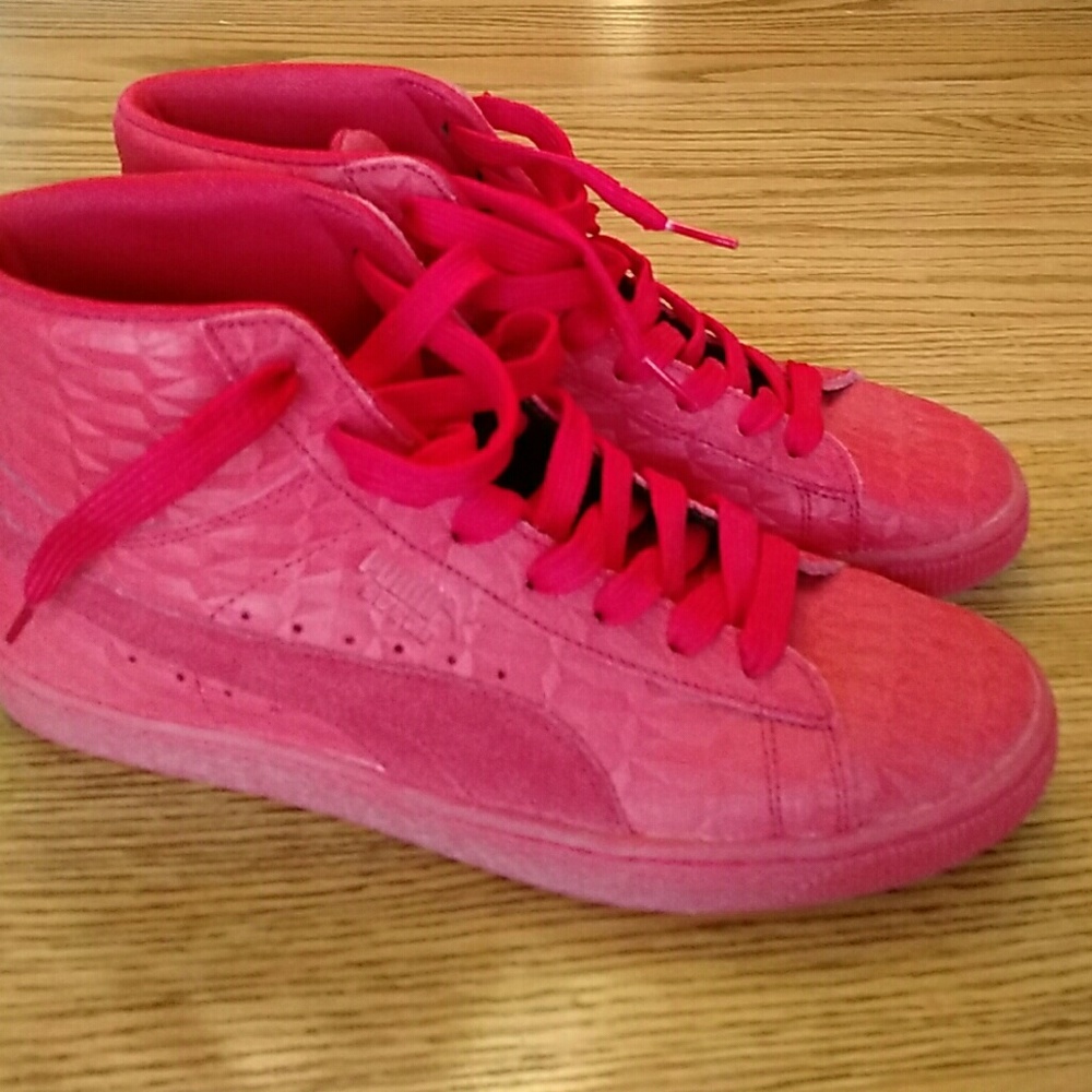 Men's Red Puma High top sneakers